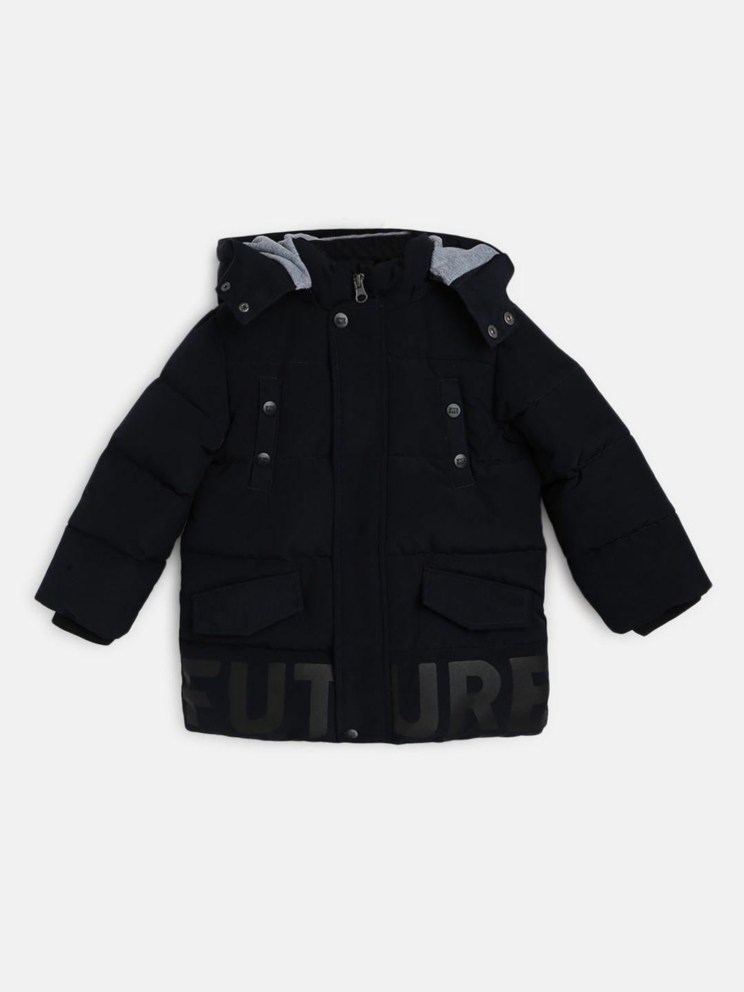 chicco boys detachable hooded puffer jacket