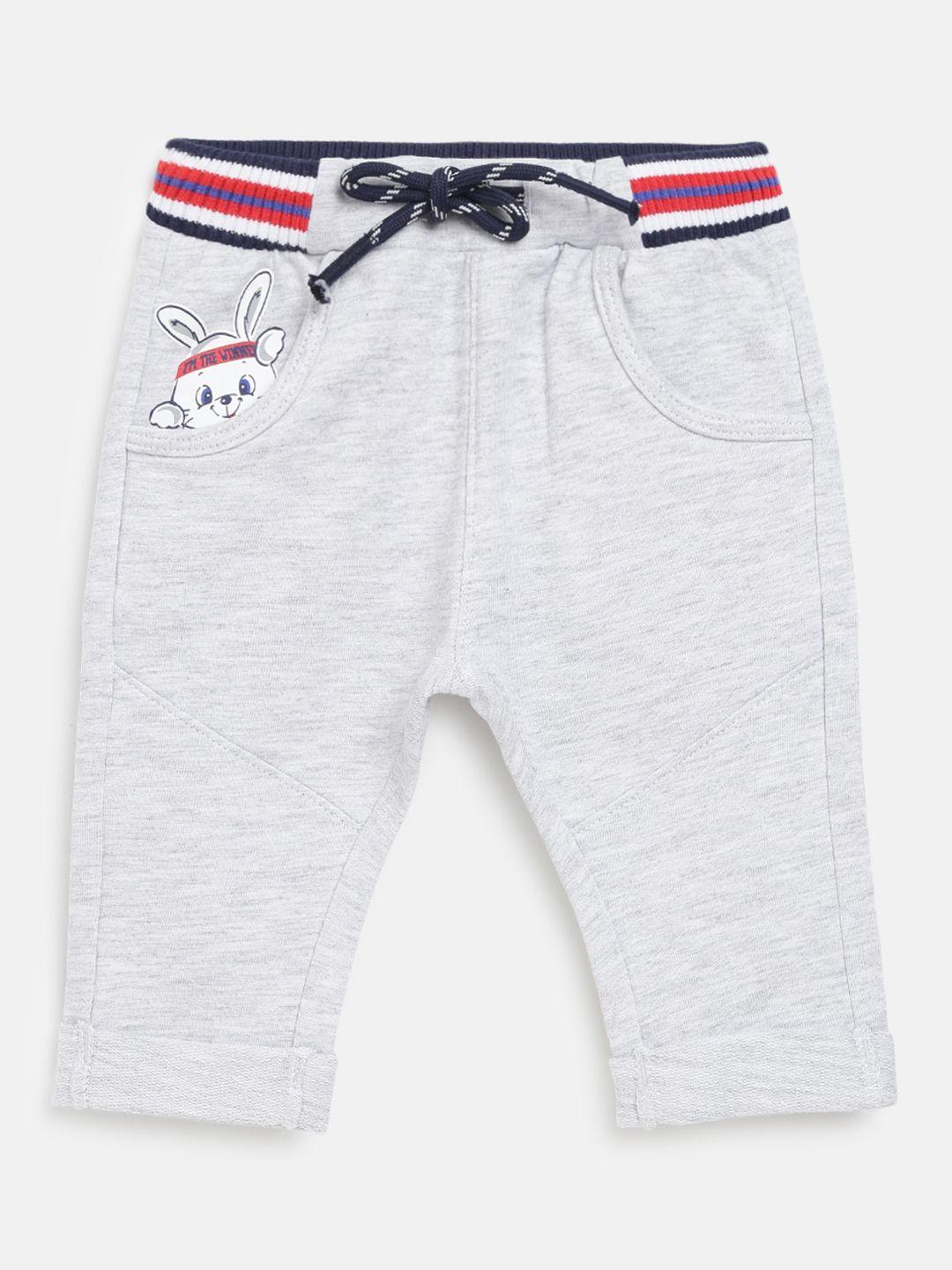 chicco boys grey melange trousers