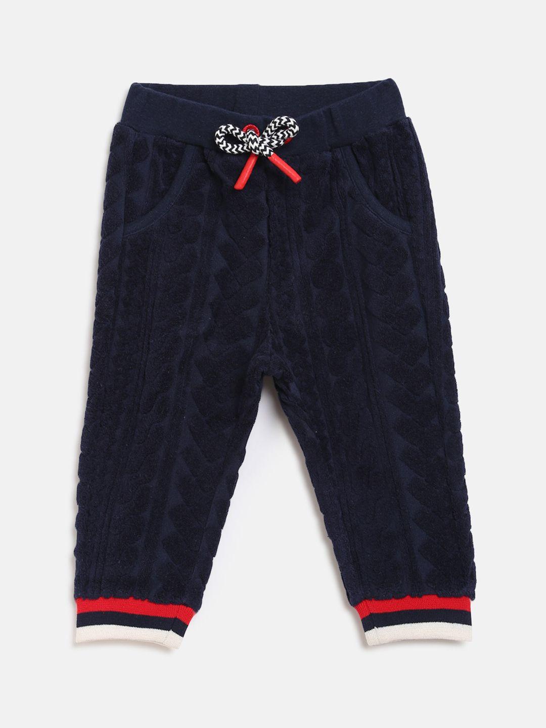 chicco boys navy blue joggers trousers