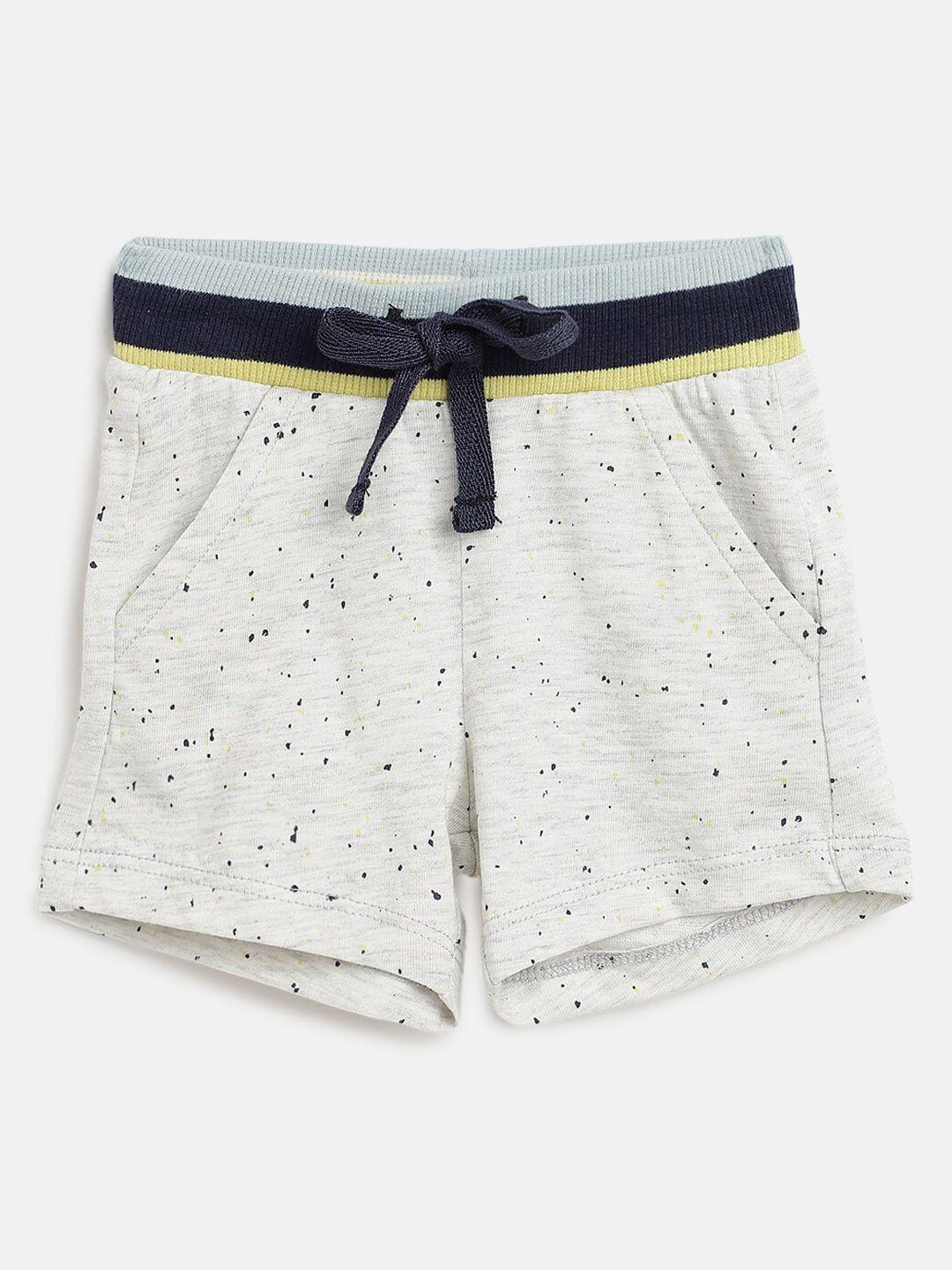 chicco boys printed cotton shorts