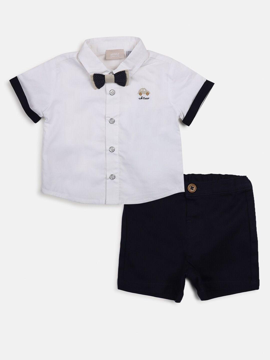 chicco boys shirt with shorts