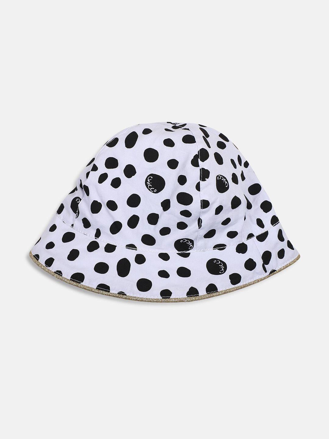 chicco girls printed cotton reversible bucket hat