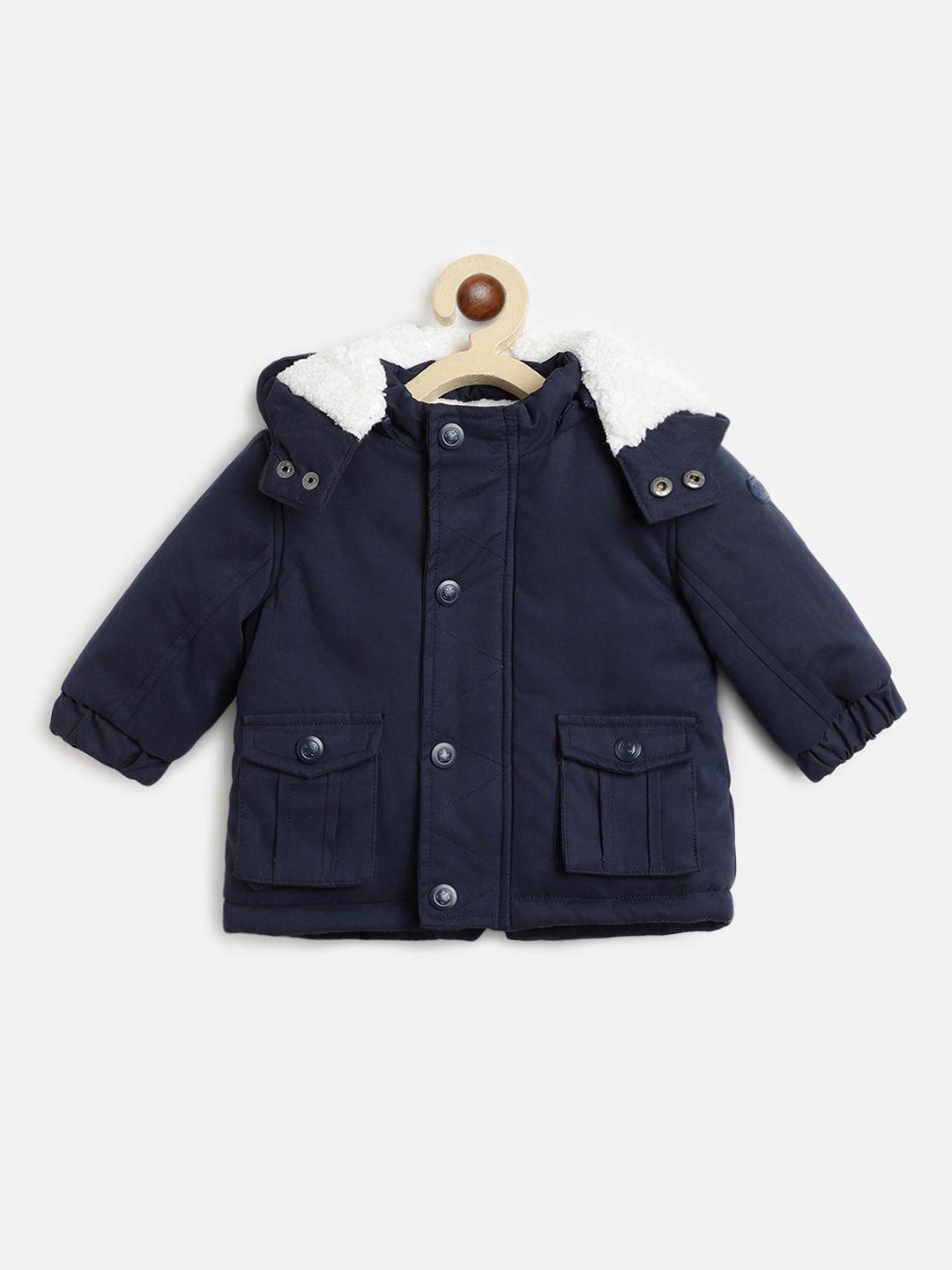 chicco unisex kids navy blue insulator parka jacket