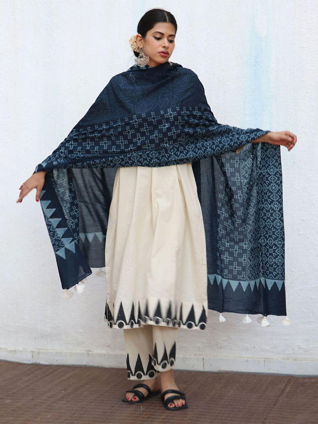 chidiyaa ethnic motifs printed dupatta