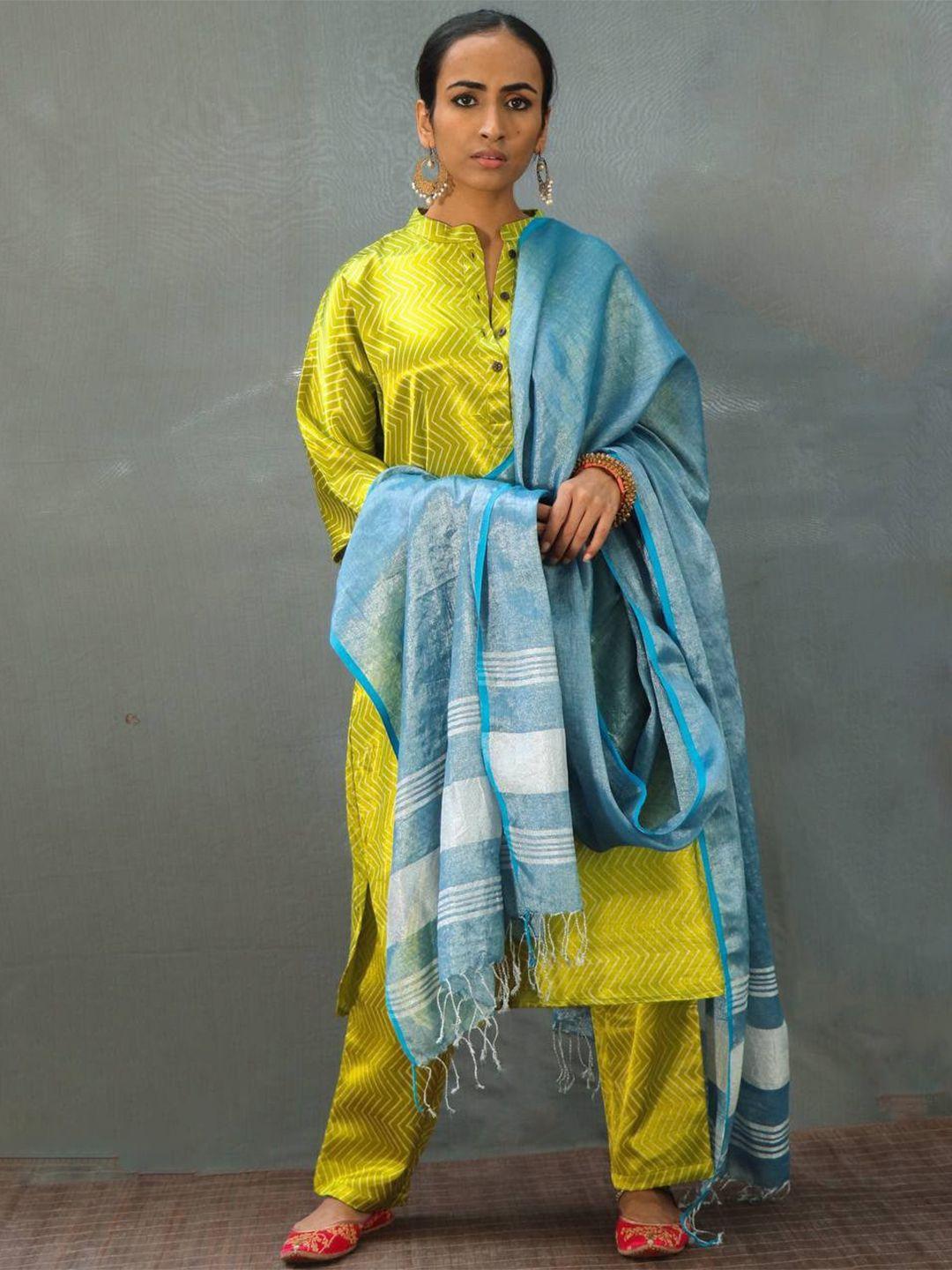 chidiyaa handwoven zari dupatta