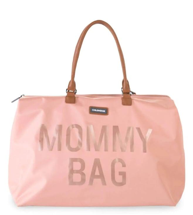 childhome kids pink & copper big mommy bag
