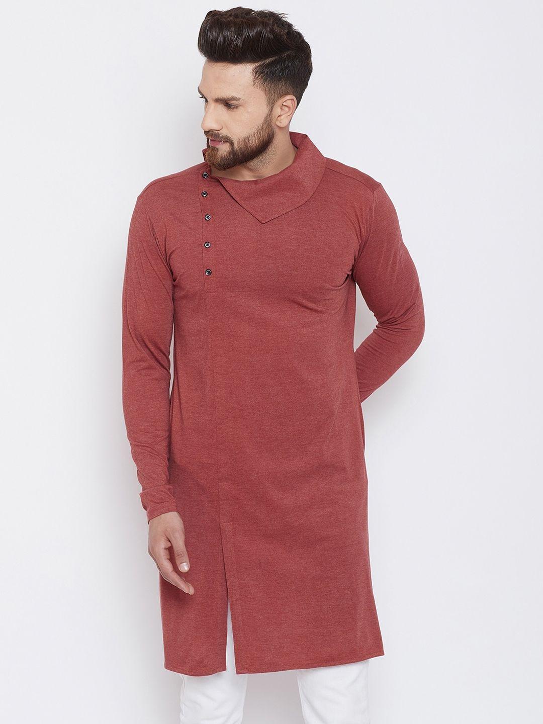 chill winston men cotton straight kurta