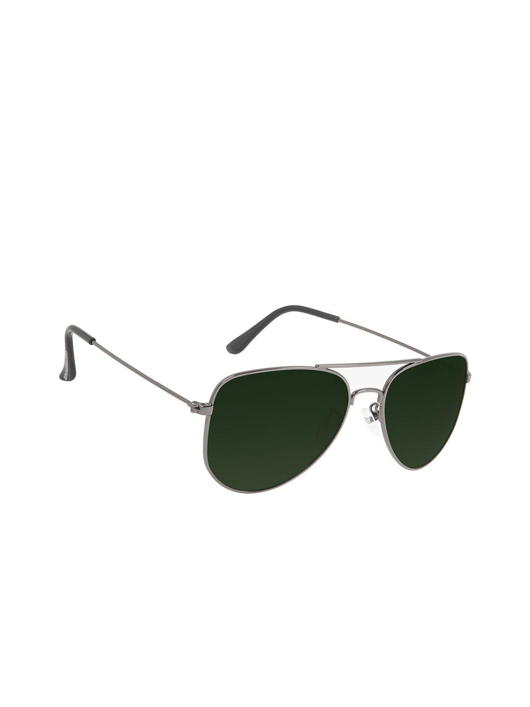 chilli beans unisex green lens & black sunglasses with uv protected lens ocmt32041524
