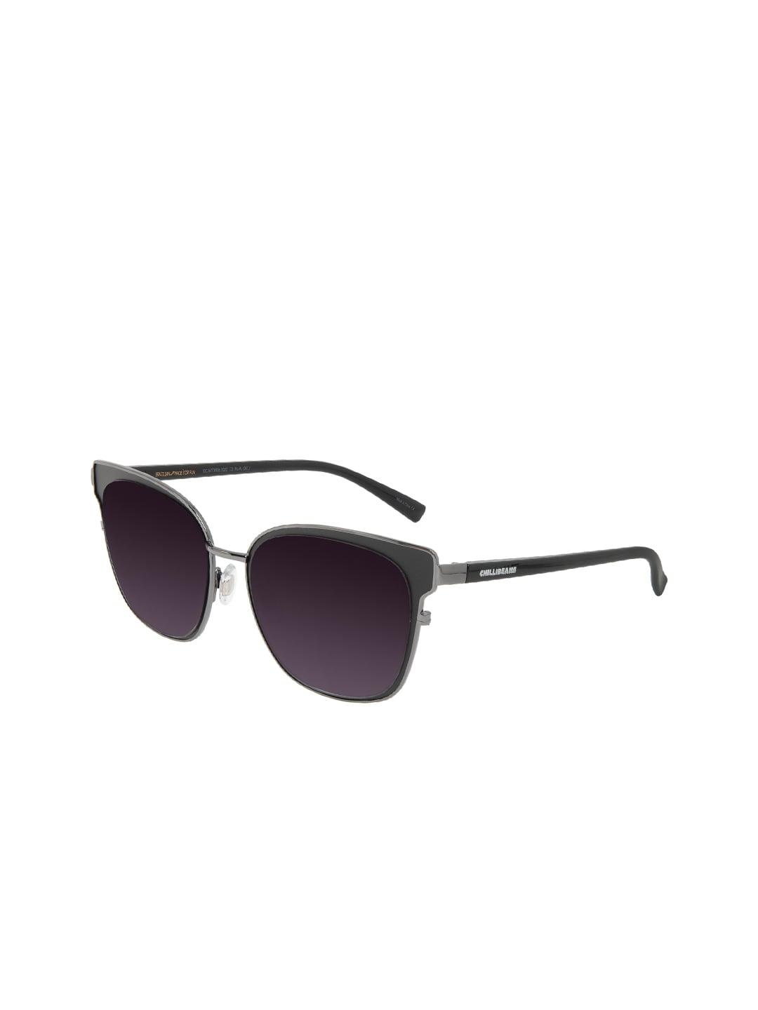 chilli beans women purple lens square sunglasses with uv protected lens ocmt30082022