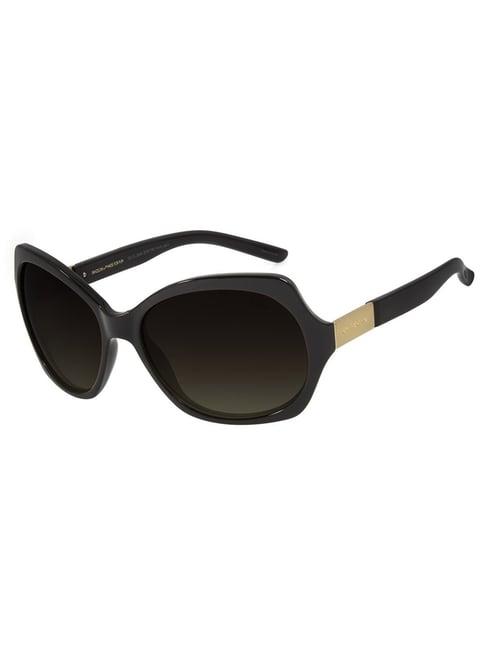 chilli beans black square uv protection sunglasses for women