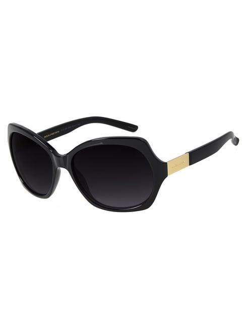 chilli beans black square uv protection sunglasses for women