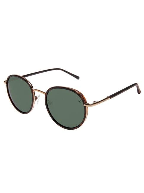 chilli beans green round uv protection sunglasses for women