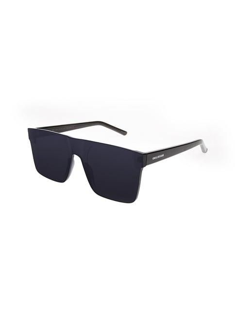 chilli beans grey square uv protection unisex sunglasses