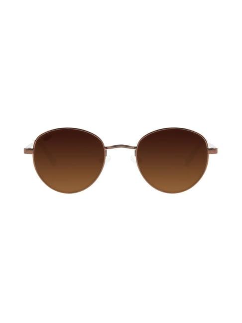 chilli beans ocmt25175702 brown oval sunglasses