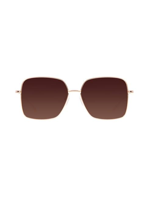 chilli beans ocmt30675721 brown square sunglasses