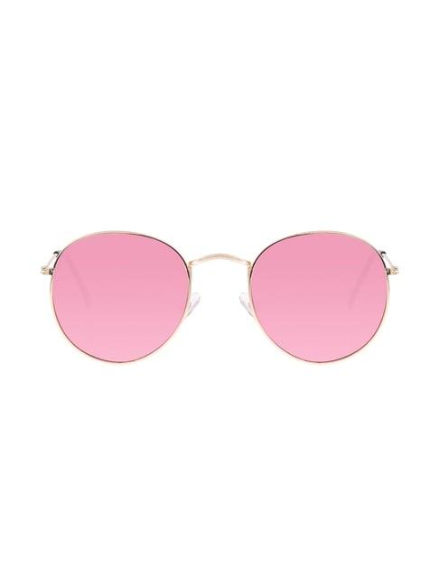 chilli beans ocmt30875421 pink round sunglasses