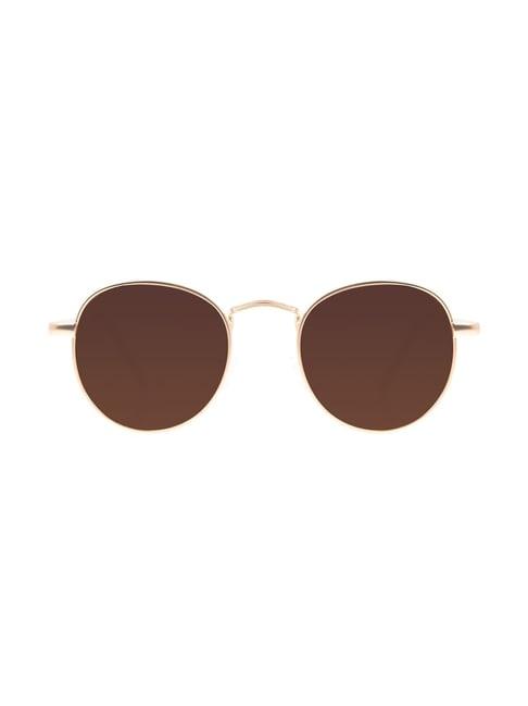 chilli beans ocmt30880221 brown round sunglasses