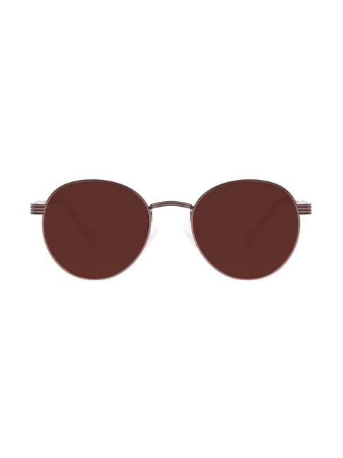 chilli beans ocmt31190202 brown round sunglasses