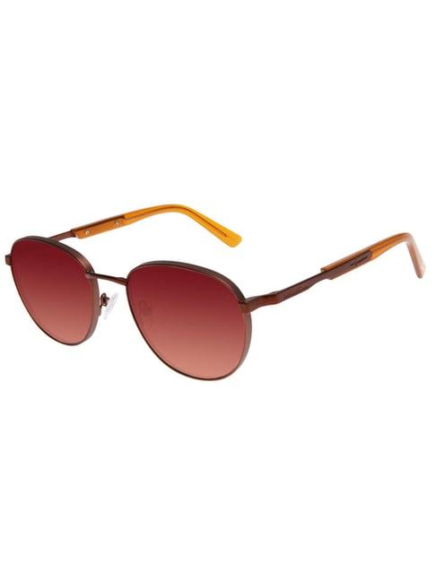 chilli beans red round uv protection unisex sunglasses