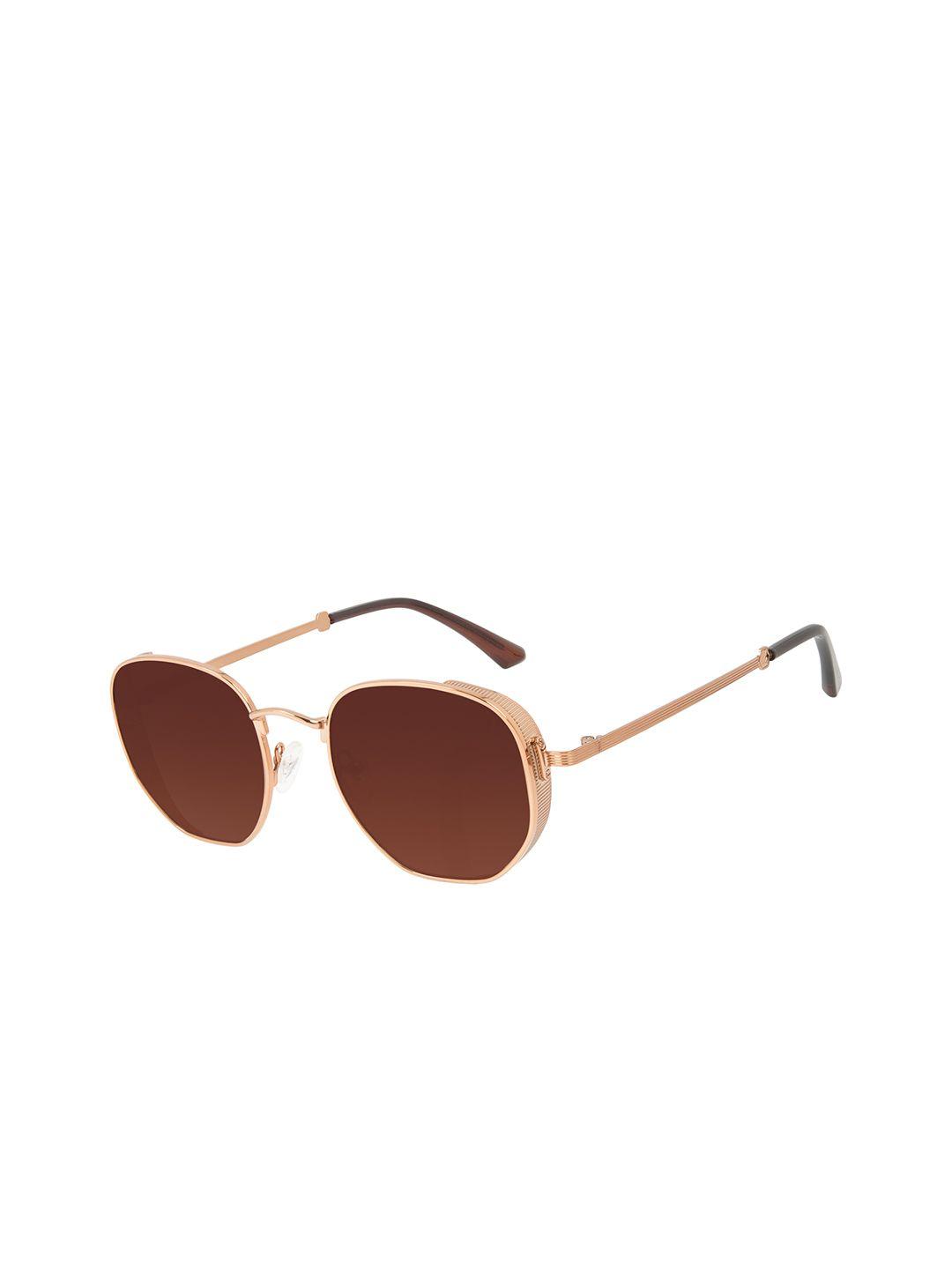 chilli beans unisex bronze lens & brown frame sunglasses ocmt31115702
