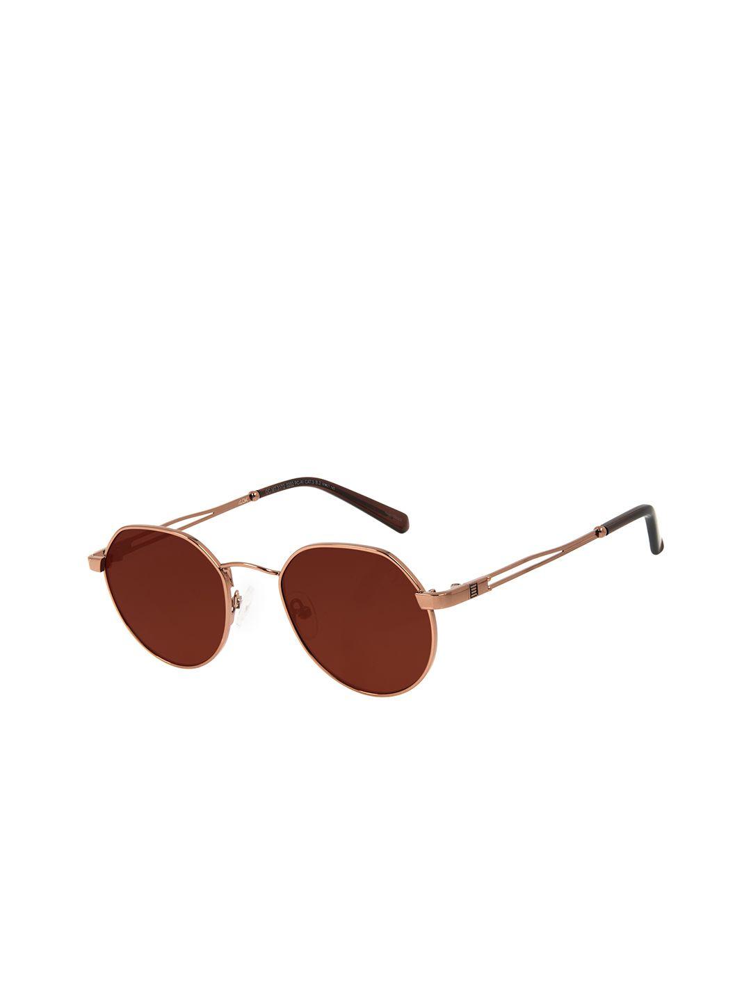 chilli beans unisex brown lens & brown sunglasses with uv protected lens ocmt31720202