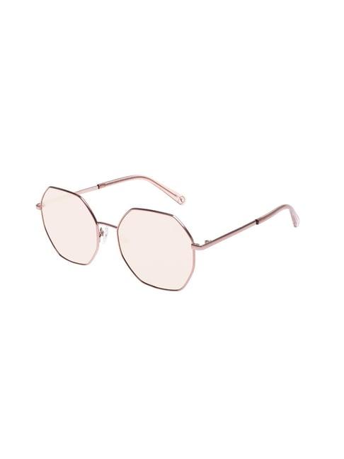 chilli beans white round uv protection sunglasses for women