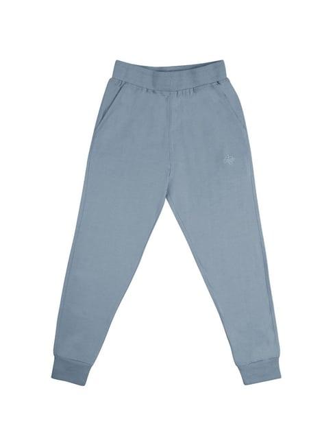 chimprala kids grey solid joggers