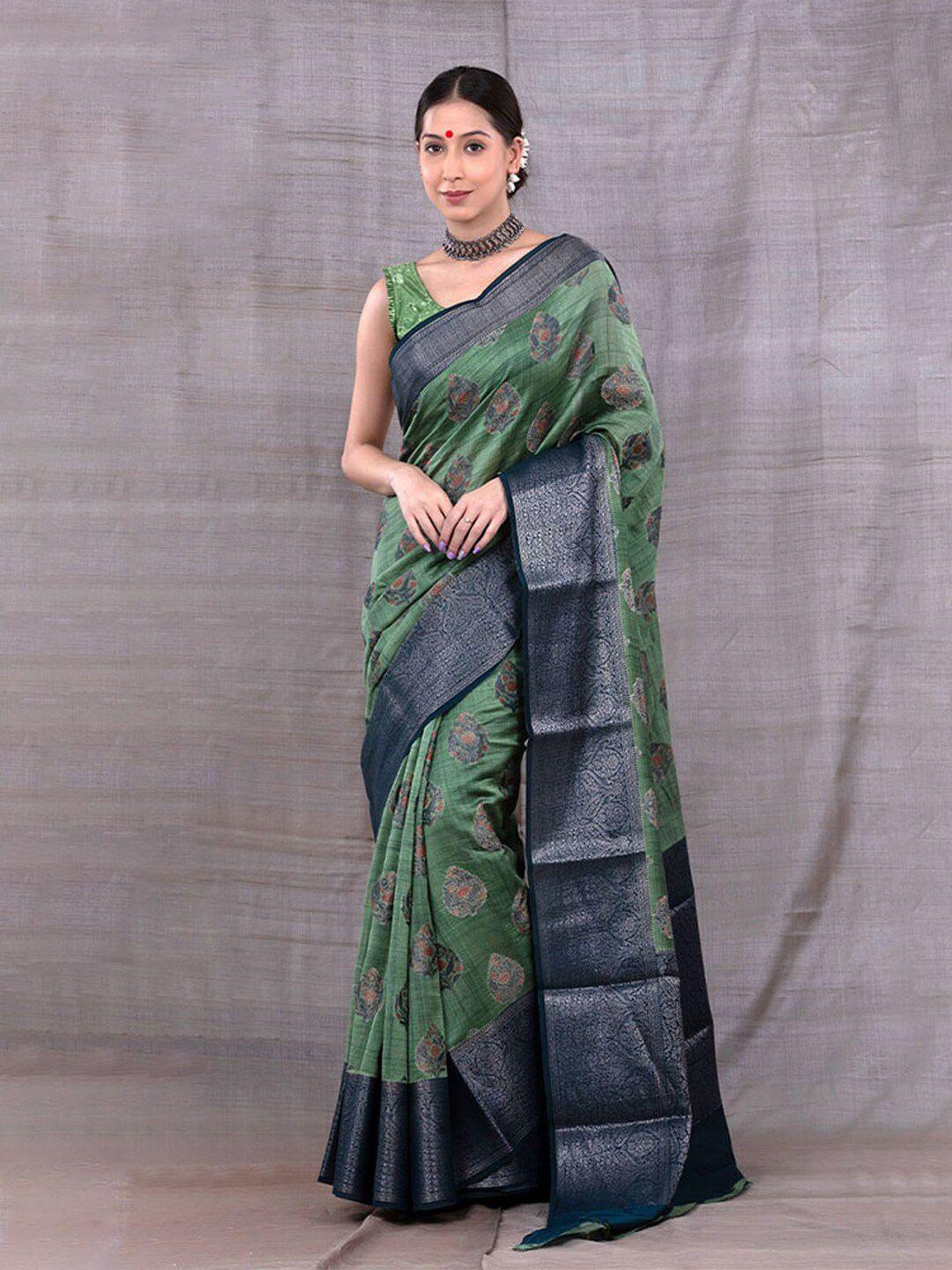 chinaya banaras ethnic motifs woven design zari chanderi saree