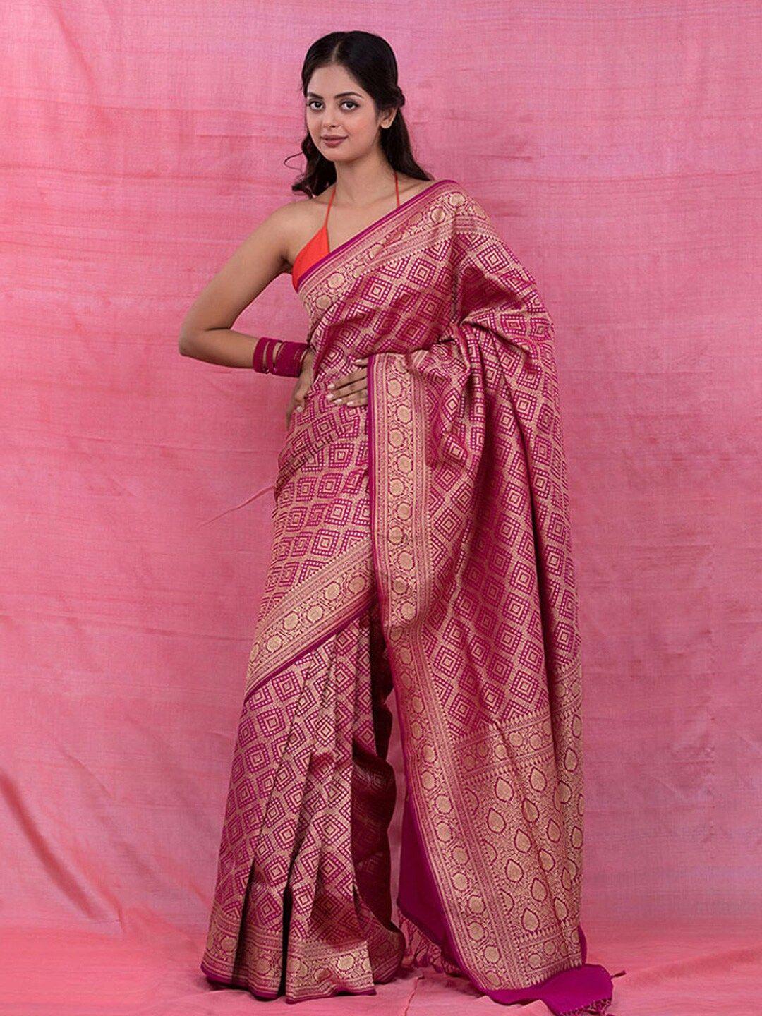 chinaya banaras ethnic motifs woven design zari saree