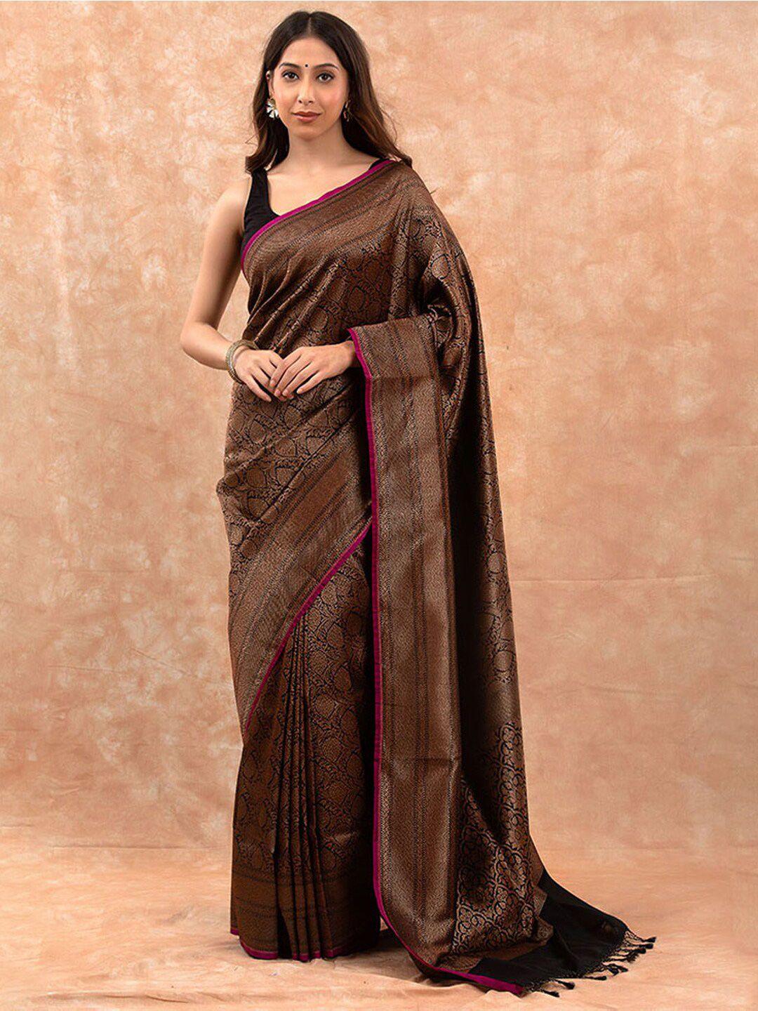 chinaya banaras ethnic motifs woven design zari saree