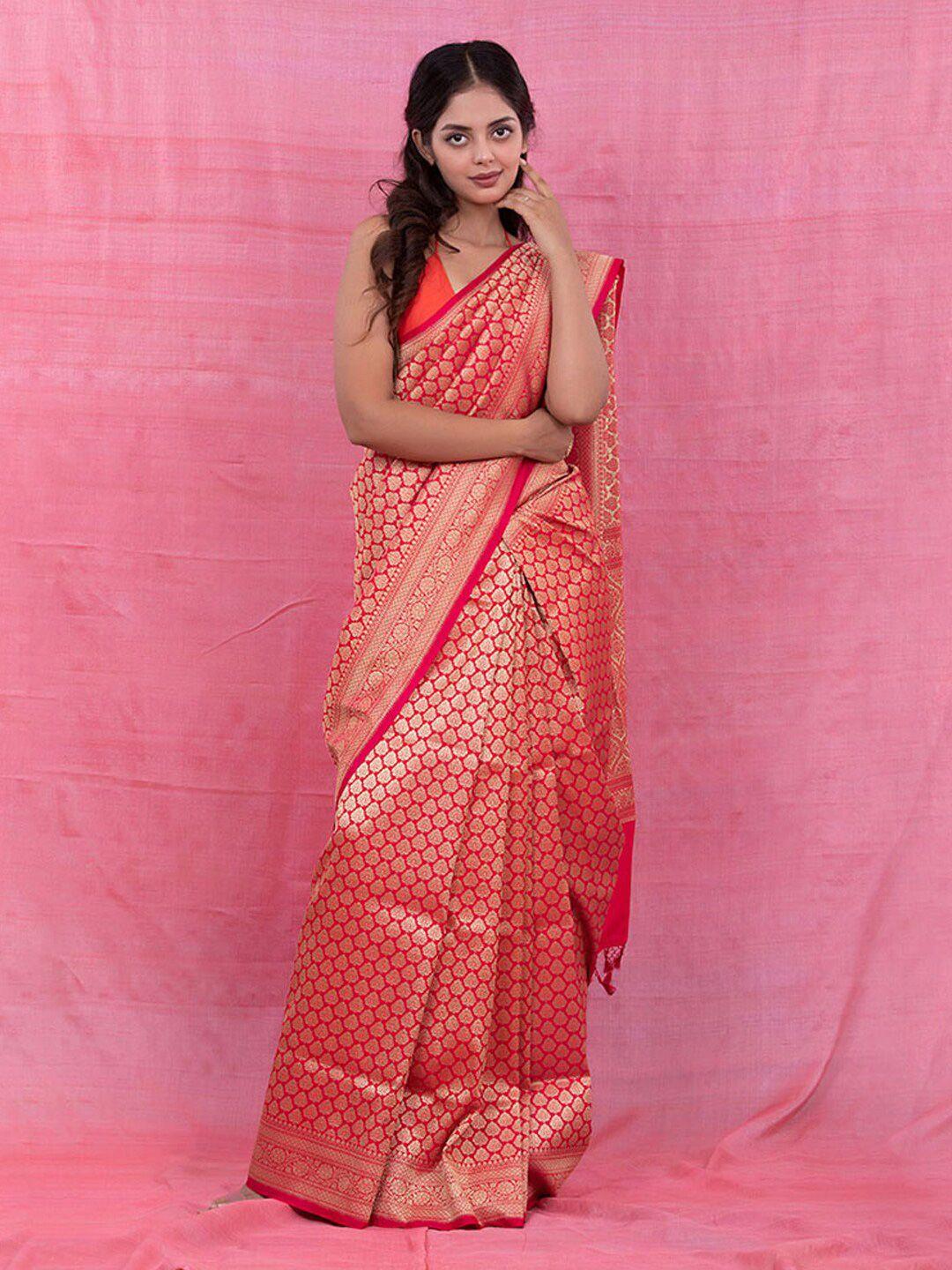 chinaya banaras ethnic motifs woven design zari saree