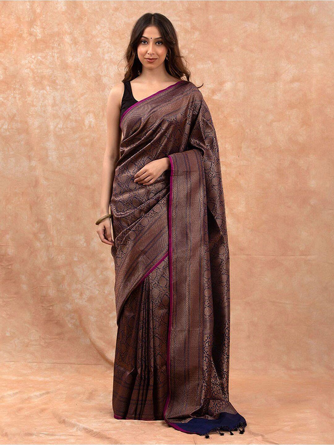 chinaya banaras ethnic motifs woven design zari saree