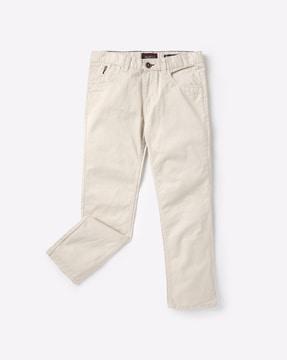 chinos with multiple pockets