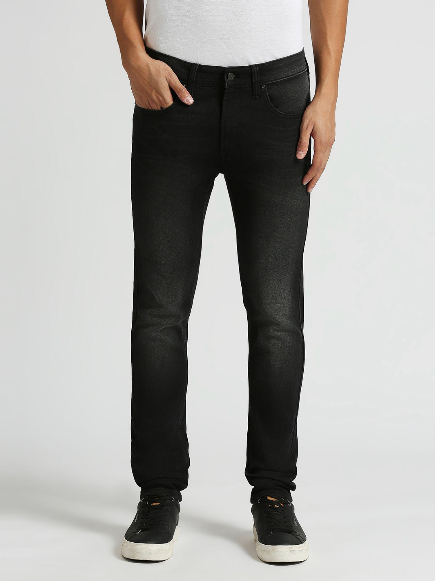 chinox black mid rise skinny jeans