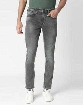 chinox washed super skinny fit jeans