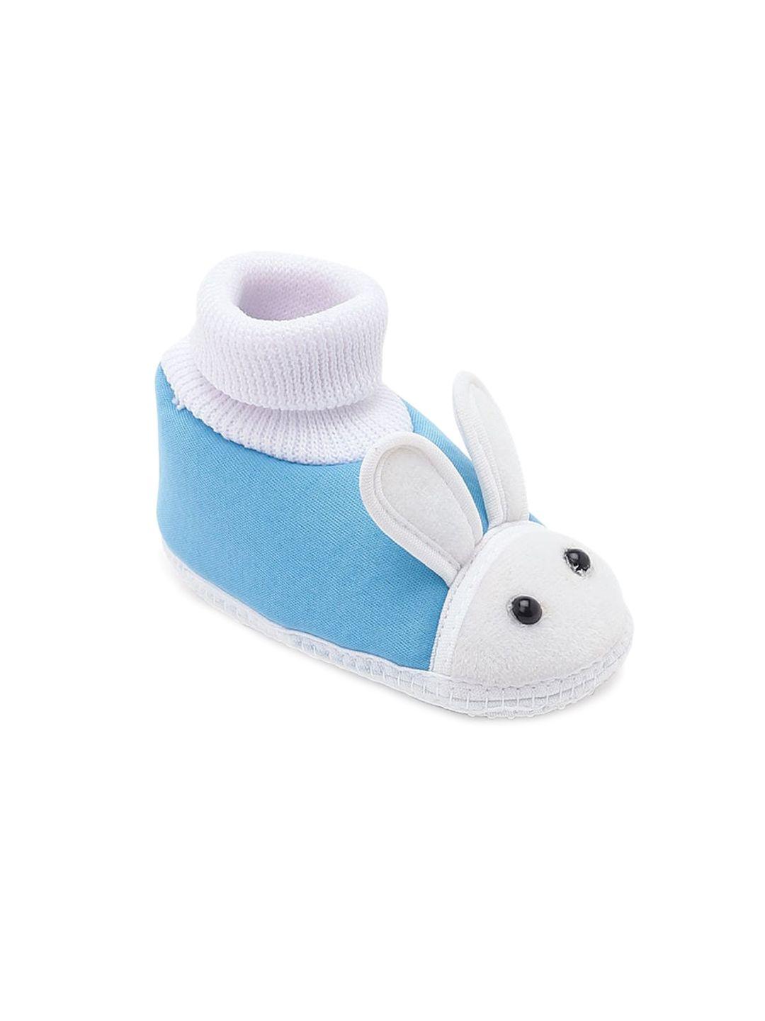 chiu infants self-design cotton rabbit booties
