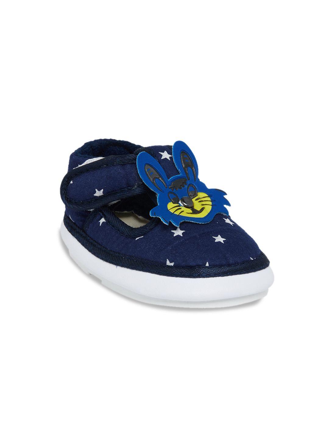 chiu kids blue printed boots