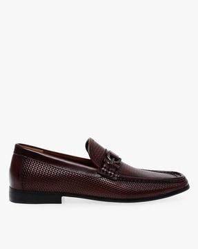 chivan leather loafers
