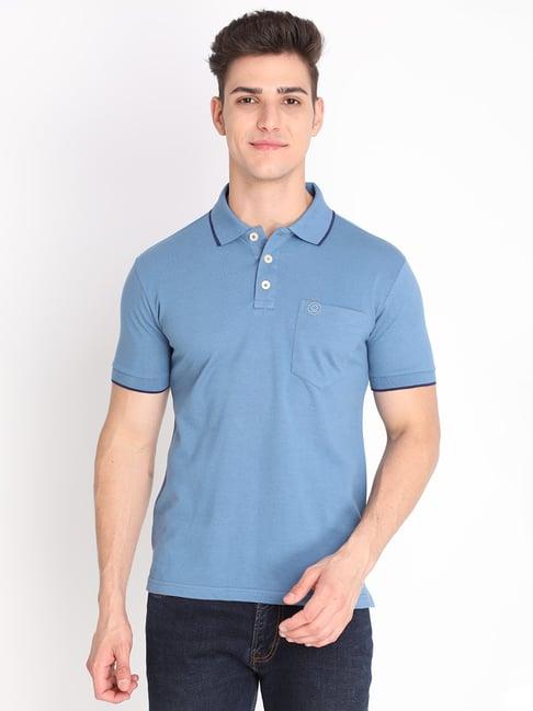 chkokko blue polo t-shirt