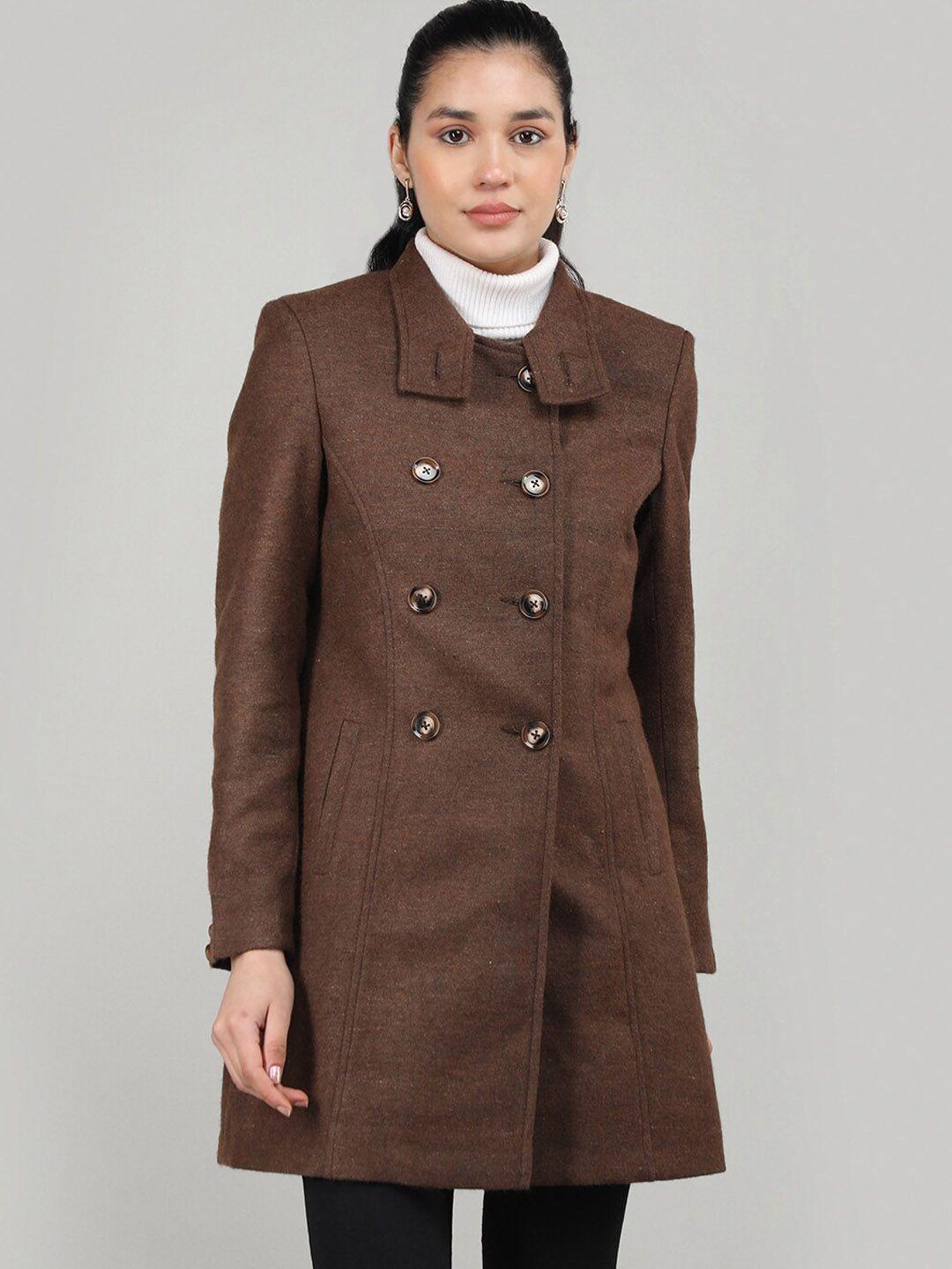 chkokko double breasted overcoat