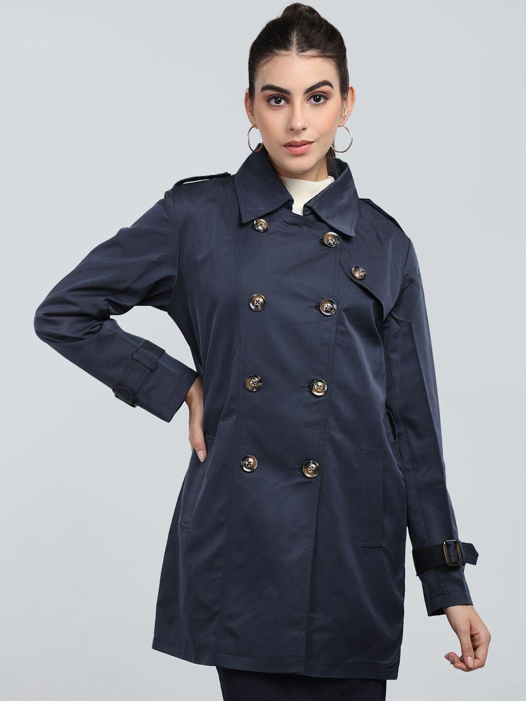 chkokko double breasted trench coat