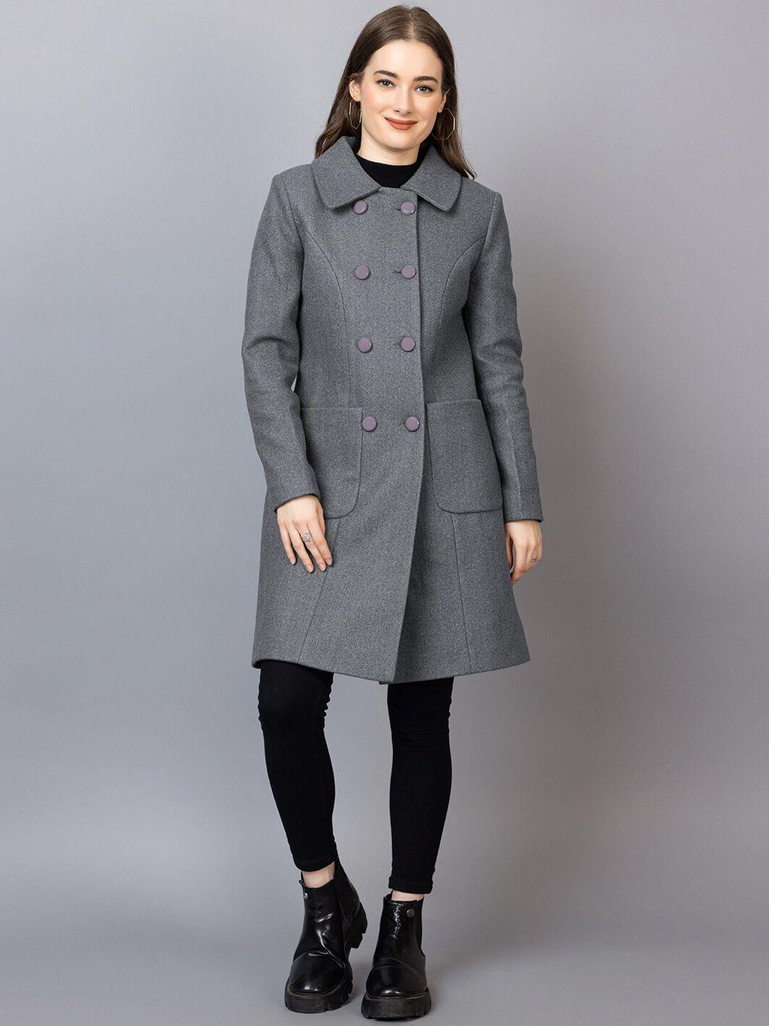 chkokko double breasted wool winter overcoat