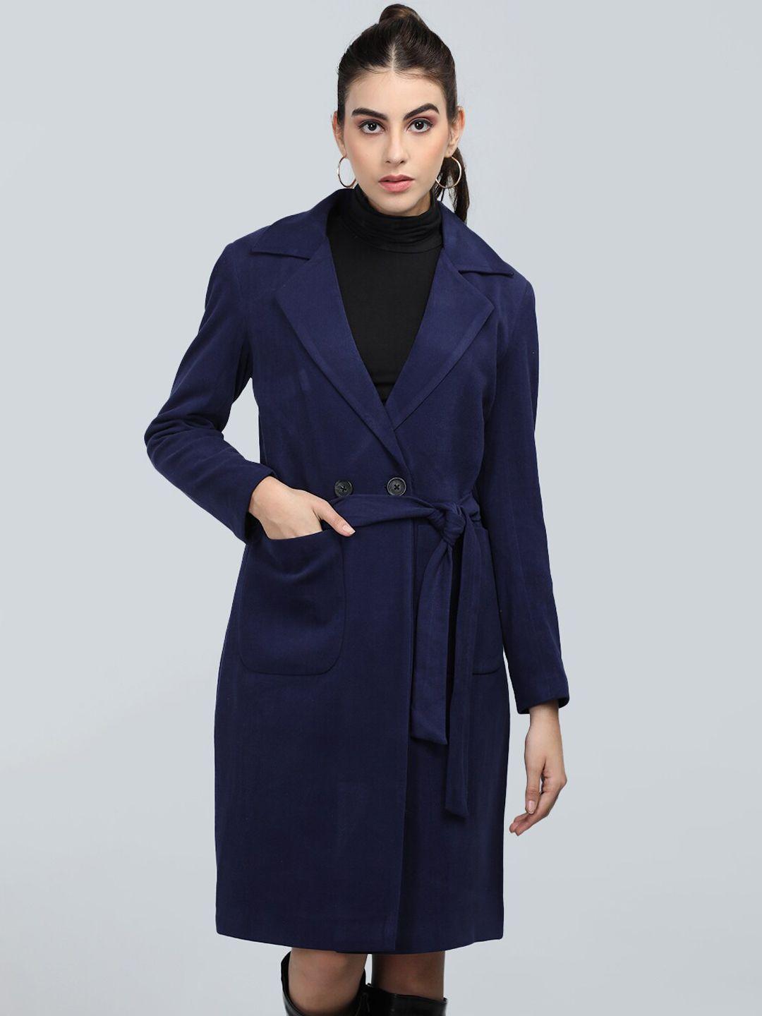 chkokko double breasted woollen trench coats
