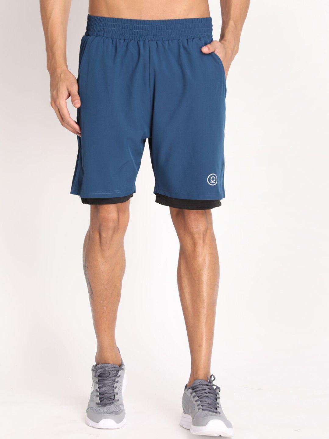 chkokko men blue running sports shorts