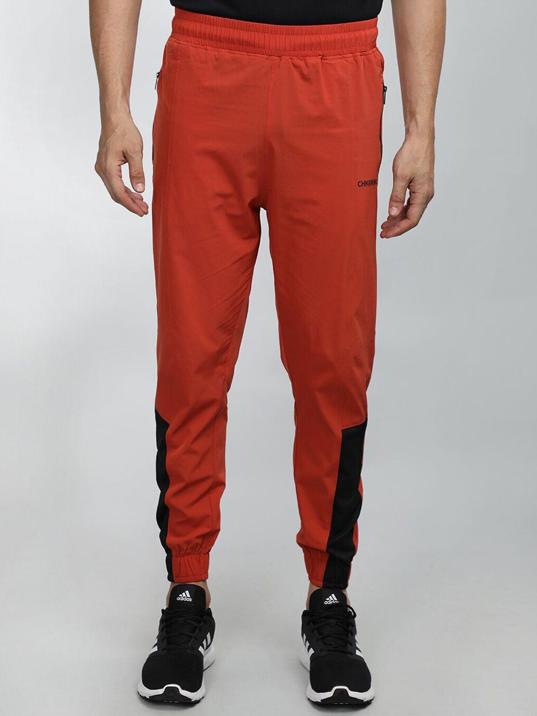 chkokko men colourblocked sports joggers