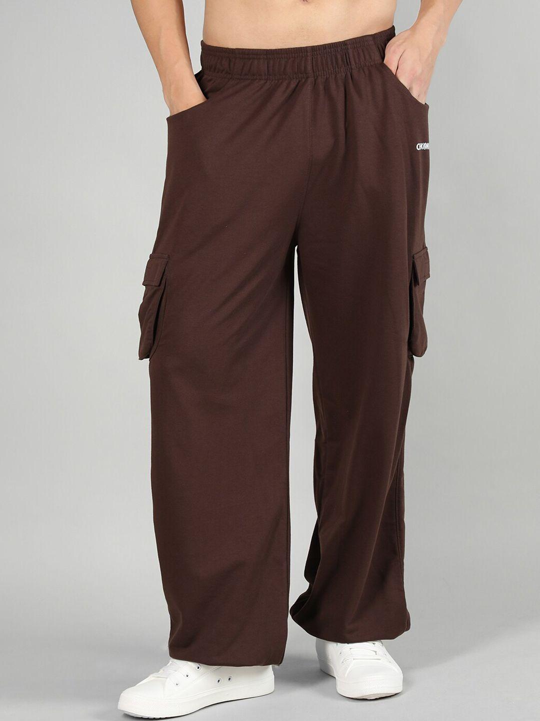 chkokko men mid rise track pants