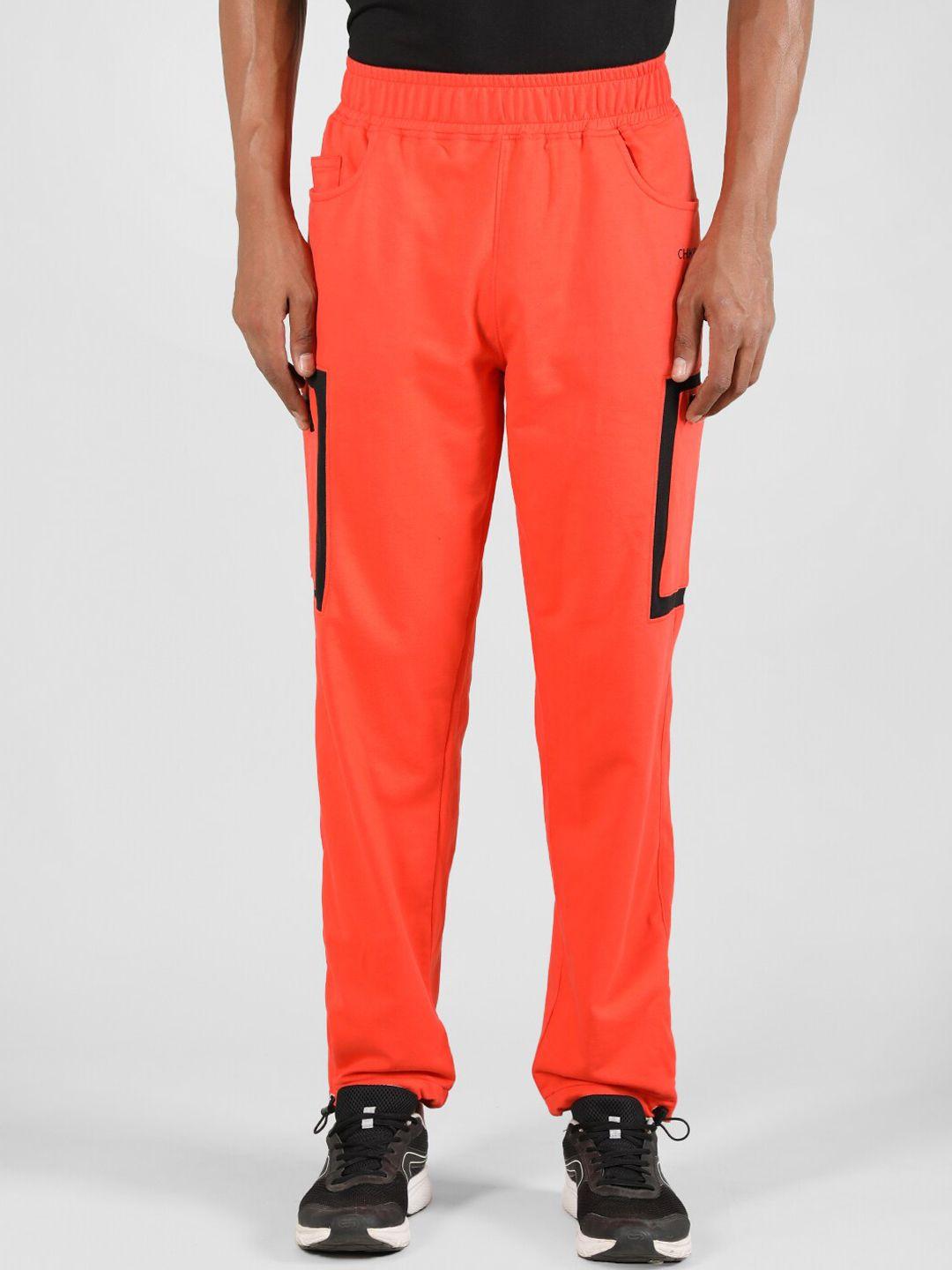 chkokko men mid rise track pants