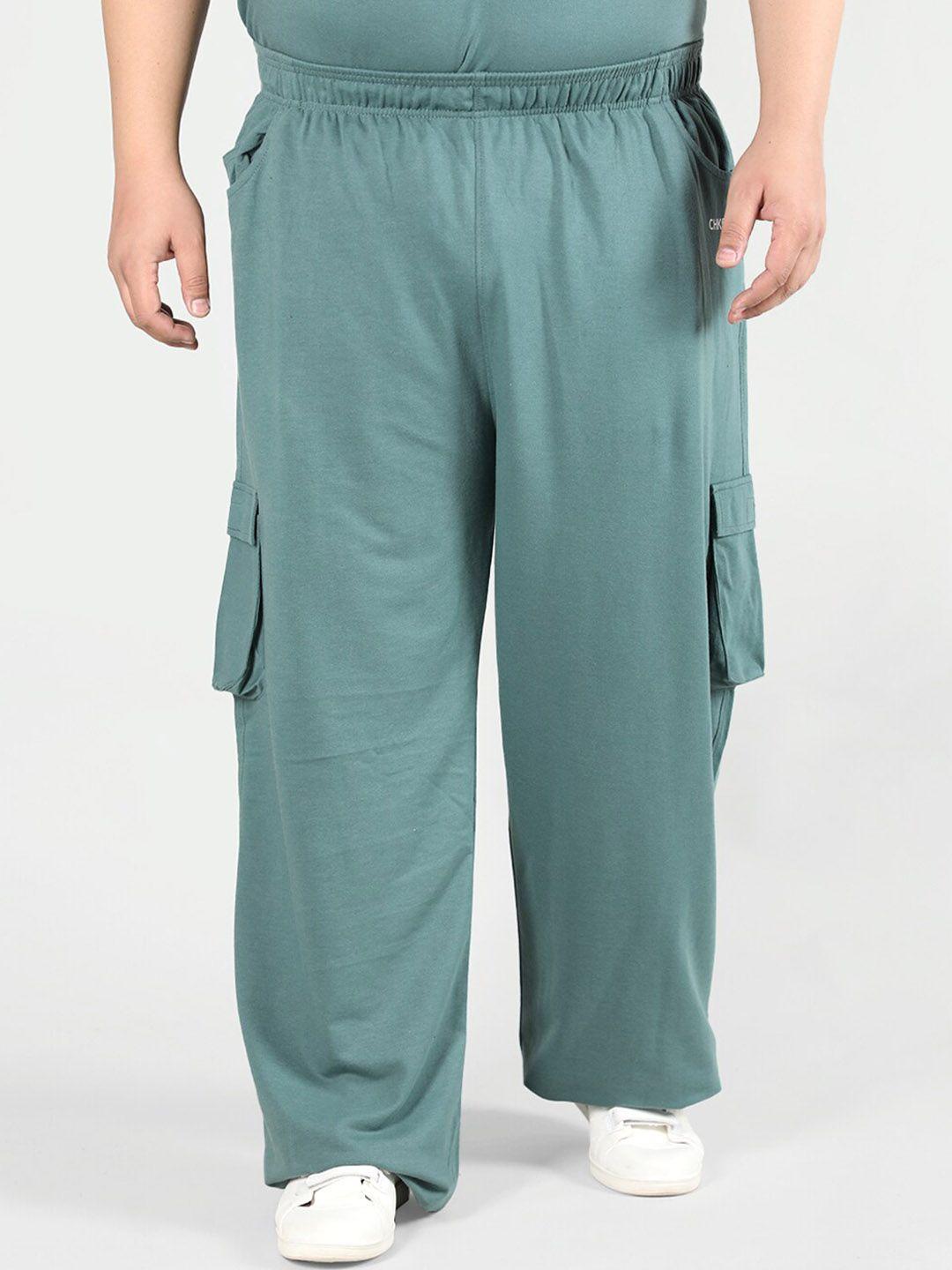 chkokko men plus size relaxed-fit track pants