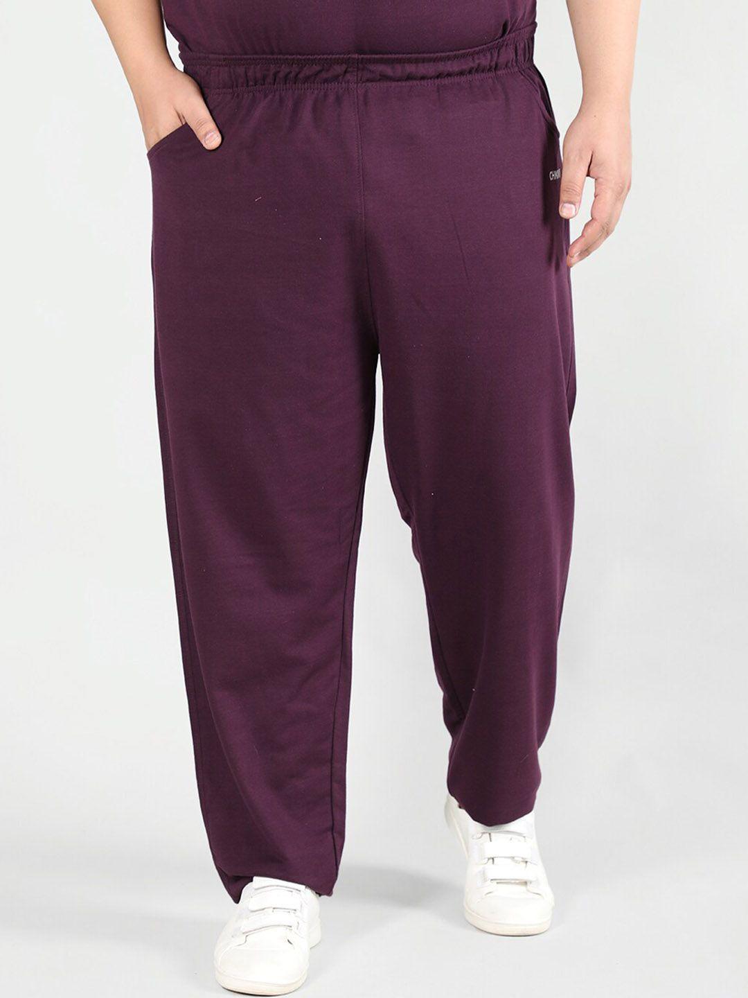 chkokko men plus size relaxed-fit track pants