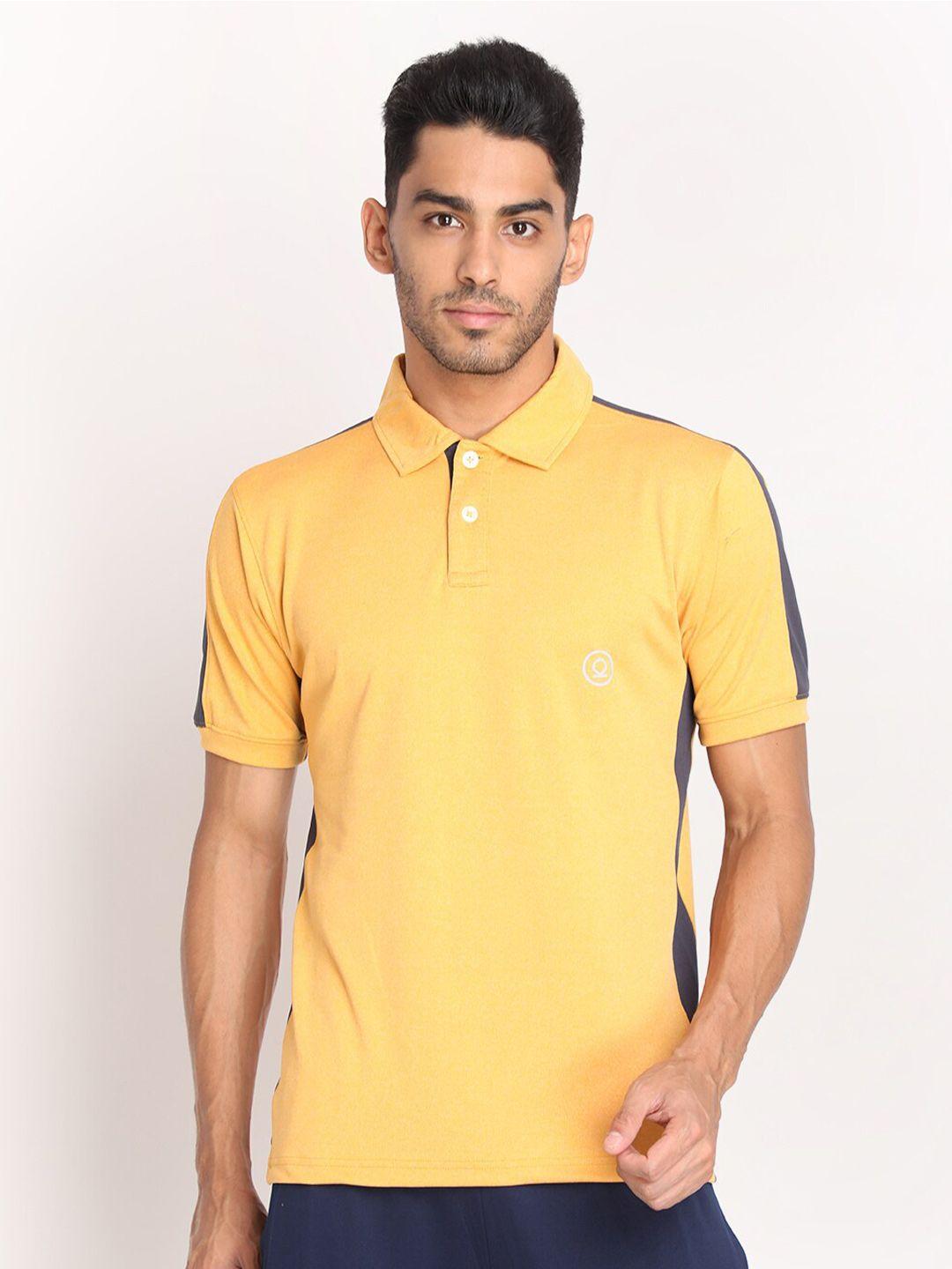 chkokko men polo collar t-shirt